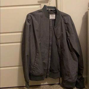 Old Navy Gray Bomber-Type Jacket